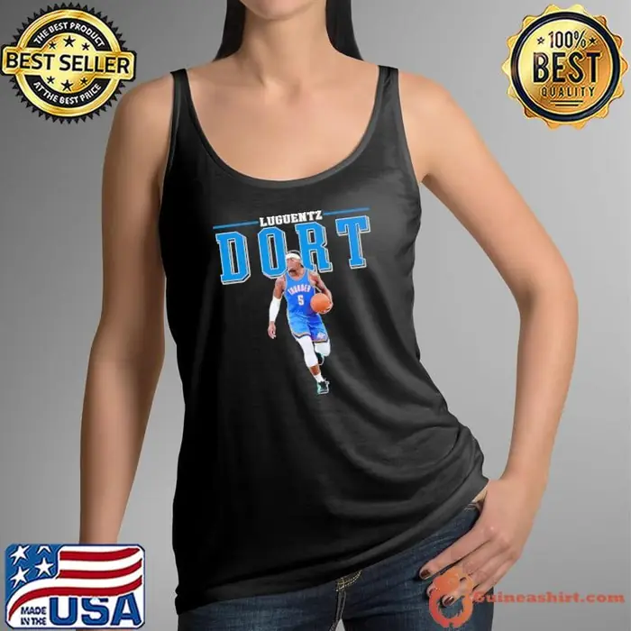 Luguentz Dort Canadian professional basketball player Oklahoma City Thunder Tank Top