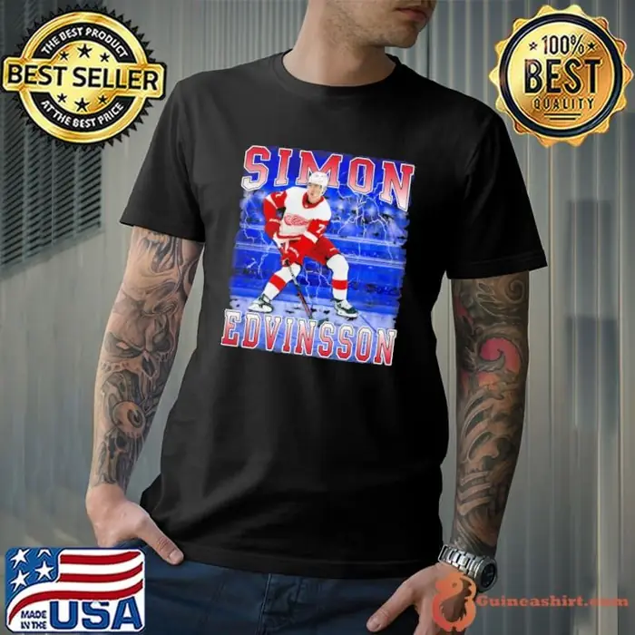 Simon Edvinsson American professional ice hockey right winger Detroit Red Wings Unisex