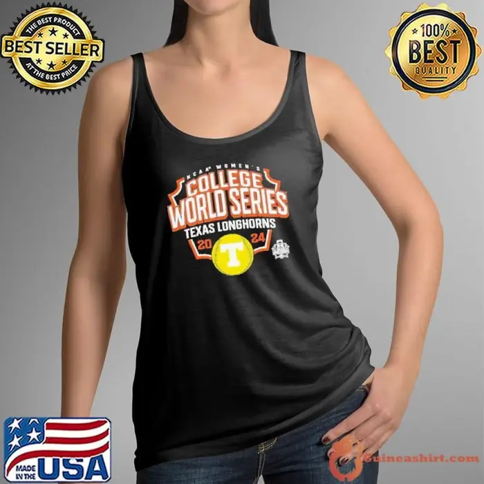 Texas Longhorns 2024 NCAA Softball Women’s College World Series Total Runs Tank Top