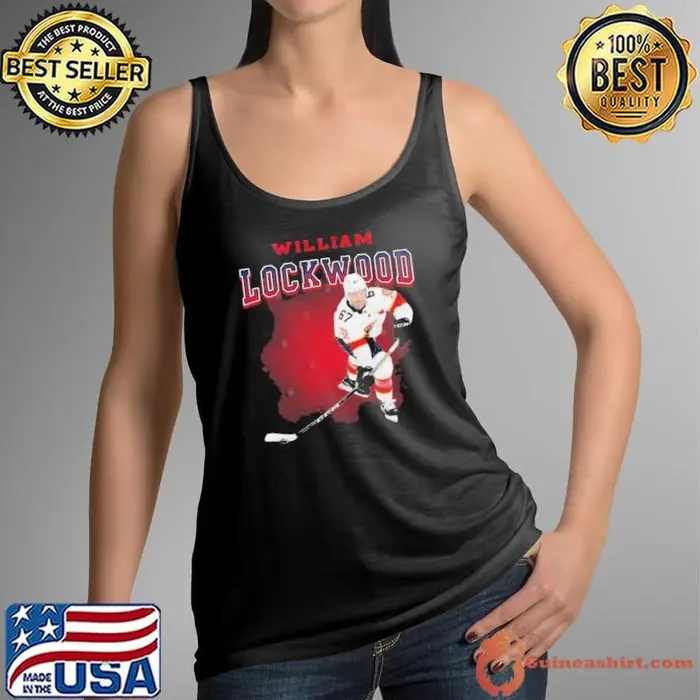 William Lockwood American professional ice hockey right winger Charlotte Checkers Tank Top
