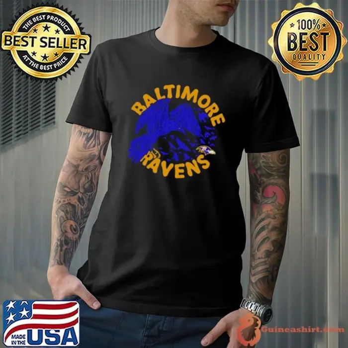 Baltimore Ravens Powerful Ravens Mascot Unisex