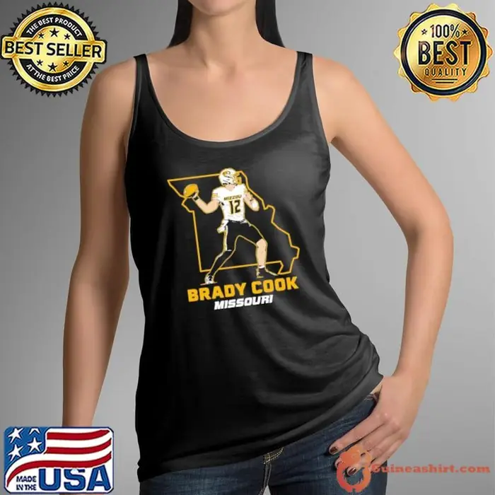 Brady Cook State Star Pose American football quarterback Tank Top