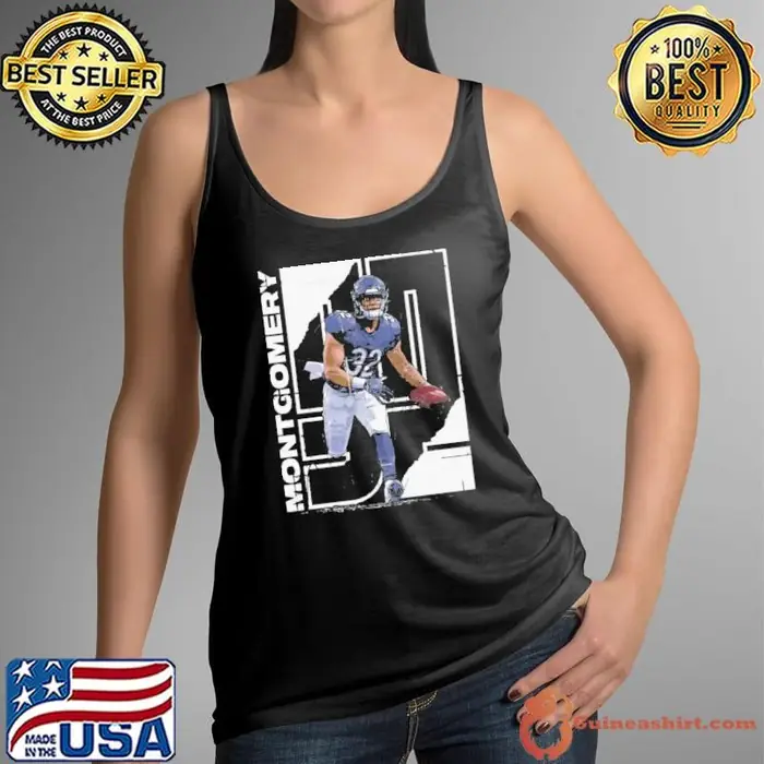 David montgomery stretch an American football running back Tank Top
