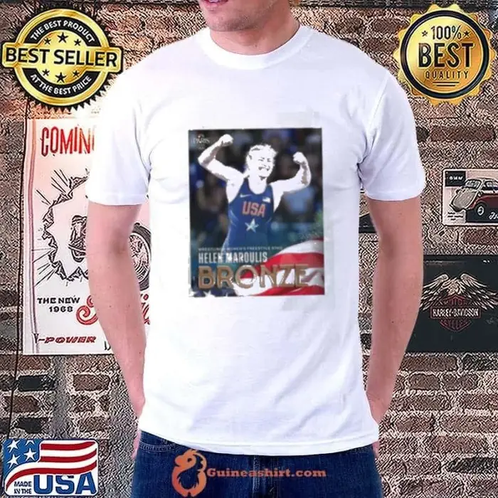 Helen Maroulis Bronze Medal Wrestling Women’s Freestyle 57kg Paris Olympic 2024 Poster Unisex