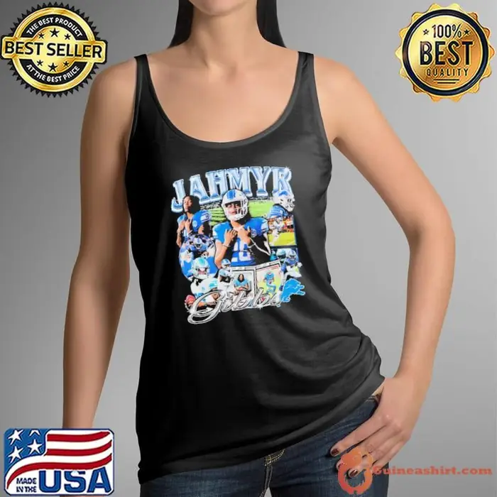 Jahmyr Gibbs an American football running back Vintage Bootleg Tank Top