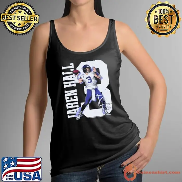 Jaren Hall American football quarterback College Stretch Tank Top
