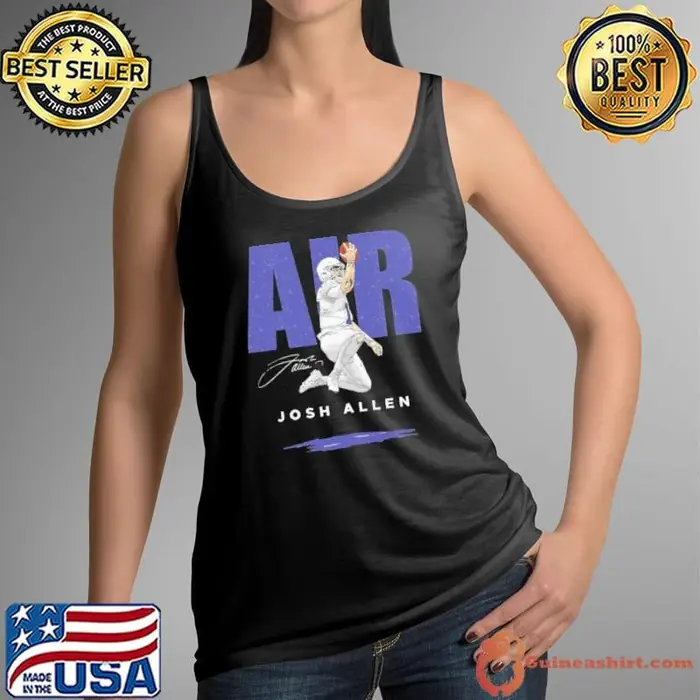 Josh Allen American professional football quarterback Buffalo Air Tank Top