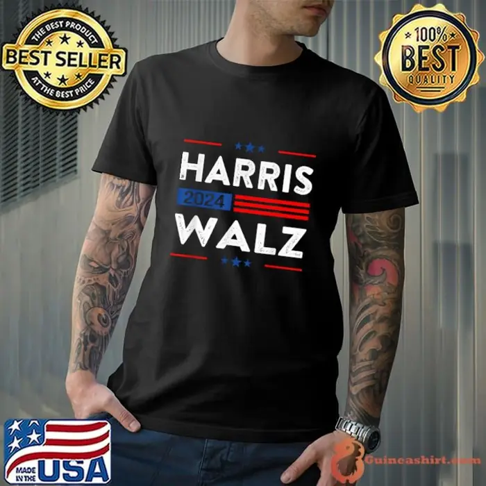 Kamala Harris Tim Waltz 2024 Stars Election Unisex