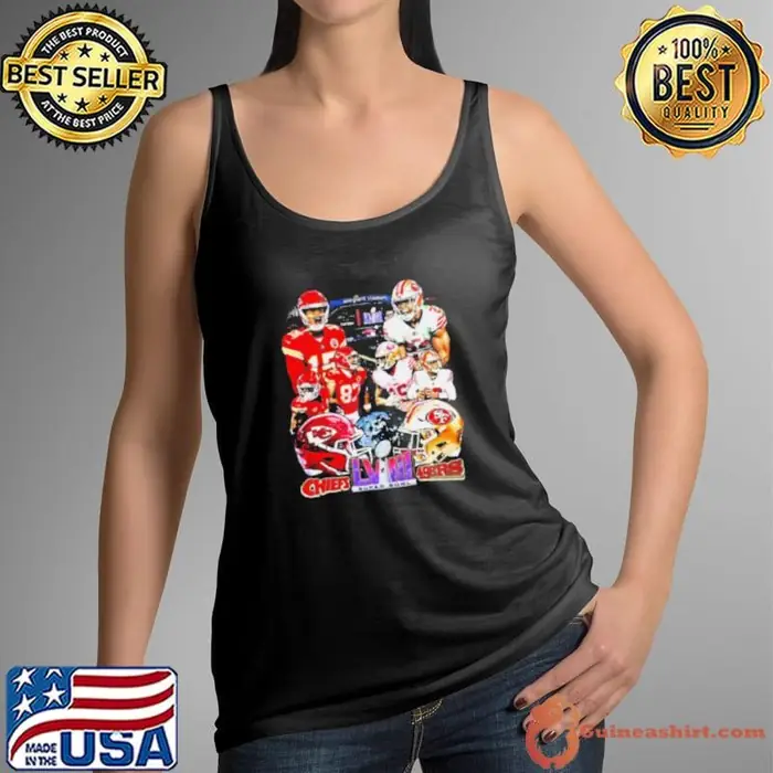 Kansas City Vs. San Francisco Super Bowl LVIII Tank Top