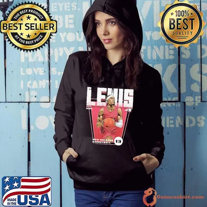 Kira Lewis Jr. New Orleans Premiere American professional basketball Hoodie