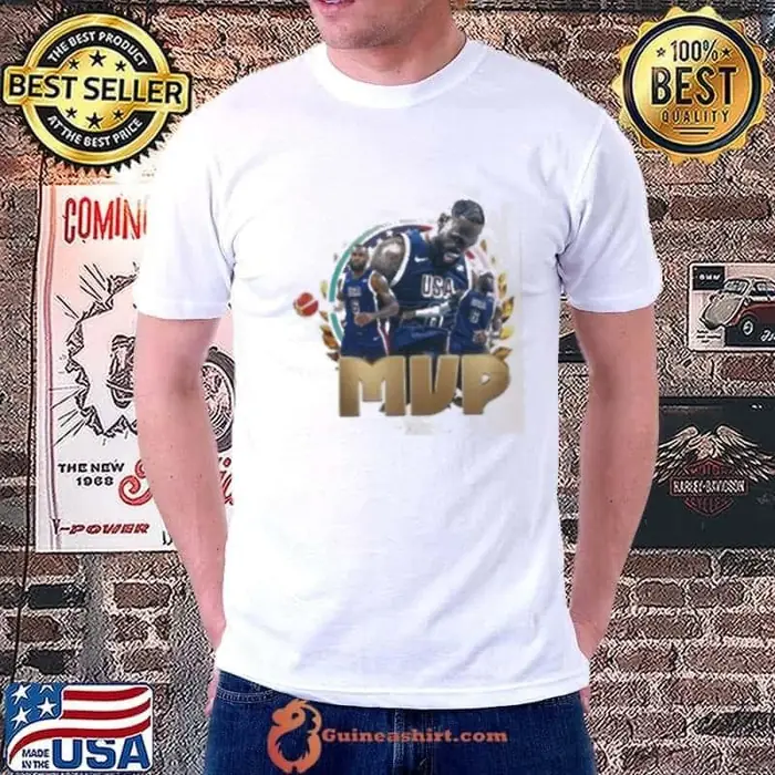 Lebron James USA Men’s Basketball MVP Of The Olympics Paris 2024 T shirts Unisex