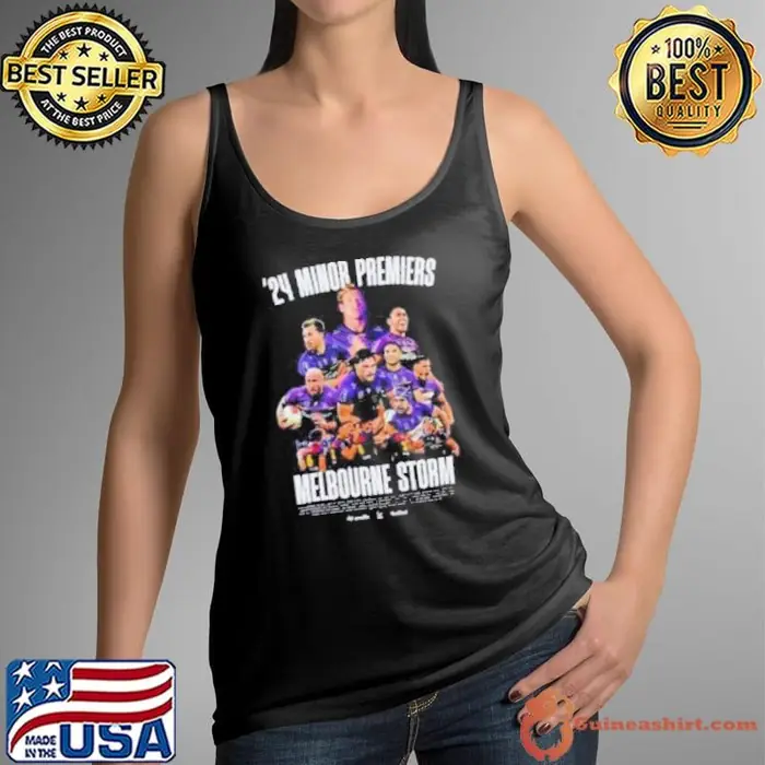 Melbourne Storm 2024 O’Neills Adults Minor Premiers Tank Top