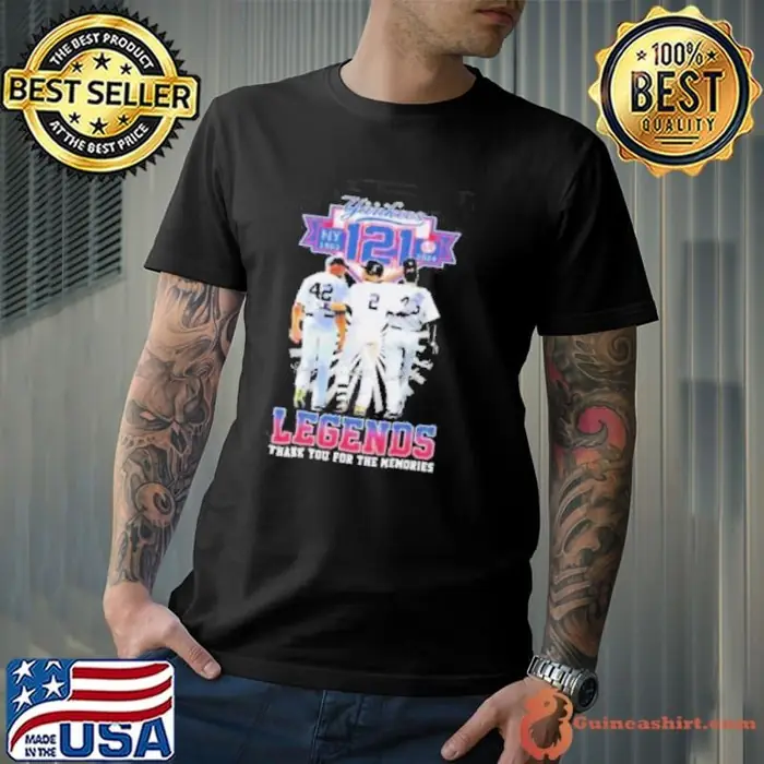 New York Yankees MLB 121 Years 1903 2024 Legends Thank You For The Memories Unisex