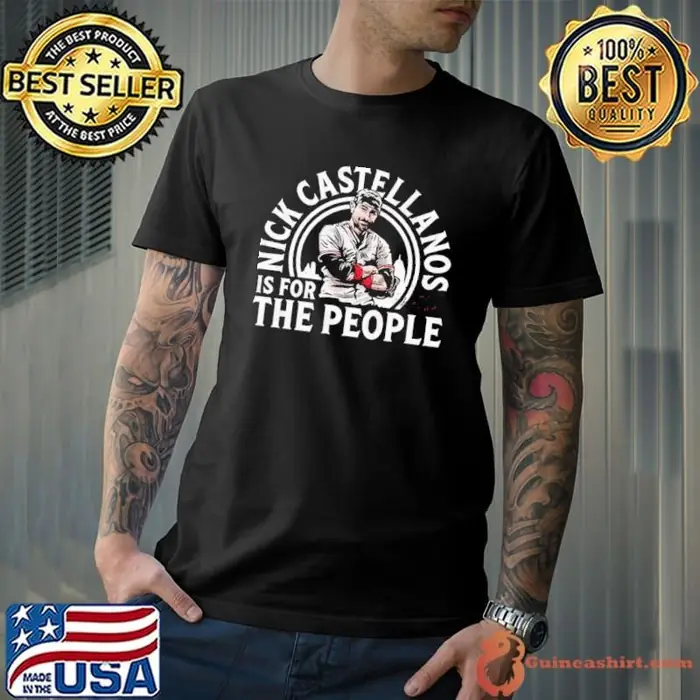 Nick Castellanos For The People American professional baseball right fielder Unisex