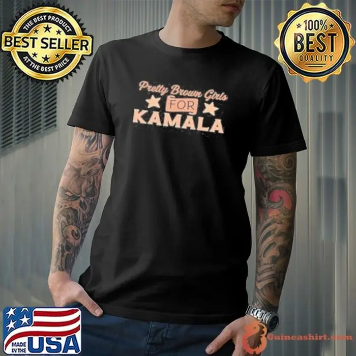 Pretty Brown Girls For Kamala Harris Presidential Election 2024 Unisex