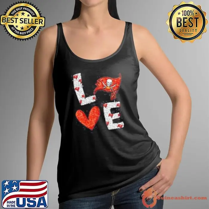 Real Women Love Football Smart Women Love The Buccaneers Tank Top