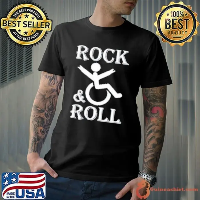 Rock And Roll Wheelchair Pun Unisex