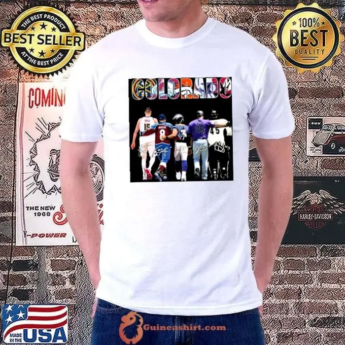 The Colorado Sports Teams Players 2022 Unisex