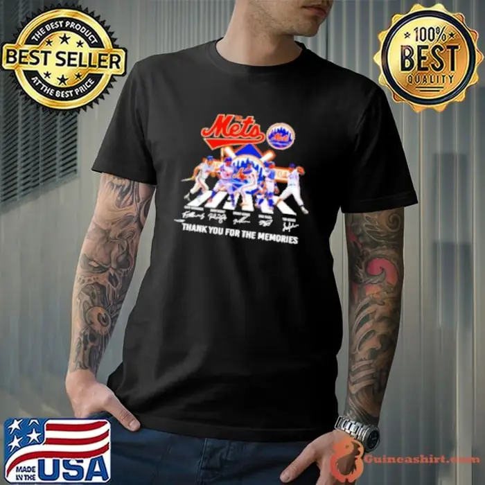 The New York Mets Thank You For The Memories Abbey Road Signatures Unisex