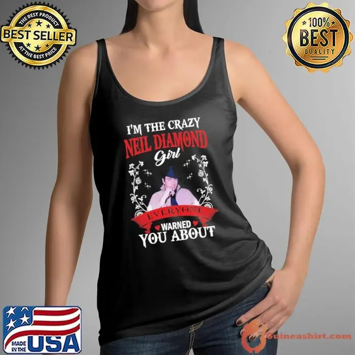 The crazy Neil Producer Diamond everyone warned you about Tank Top
