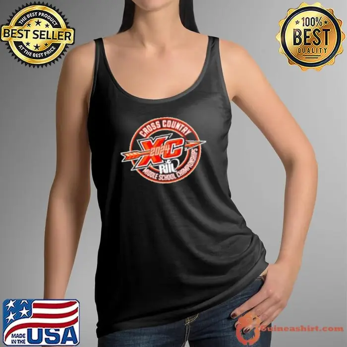 2024 RIIL Middle School Cross Country State Champions Tank Top