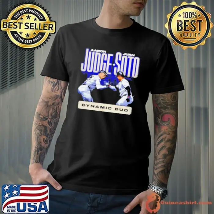 Aaron Judge and Juan Soto New York Yankees baseball dynamic duo vintage Unisex