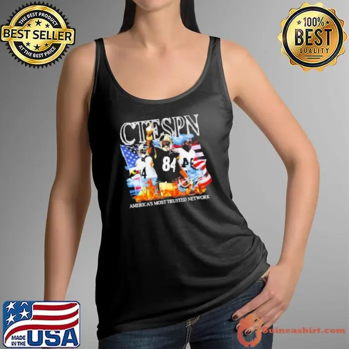 CTESPN America'S Most Trusted Network Tank Top