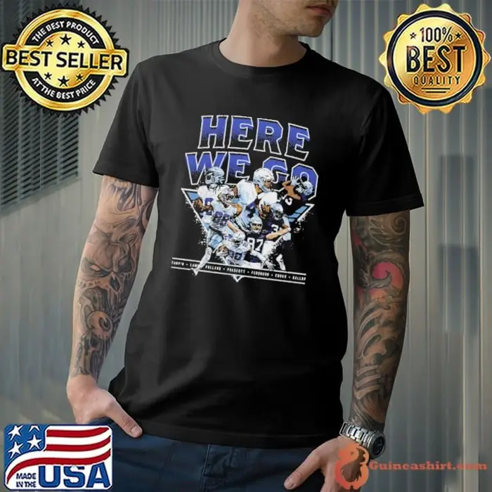 Dak Prescott American professional football quarterback Dallas Team Here We Go Unisex