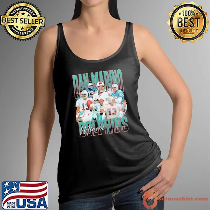 Dan Marino American former football quarterback Retro Bootleg Tank Top