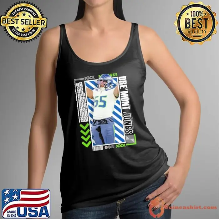 Dre'Mont Jones American professional football defensive end Tank Top