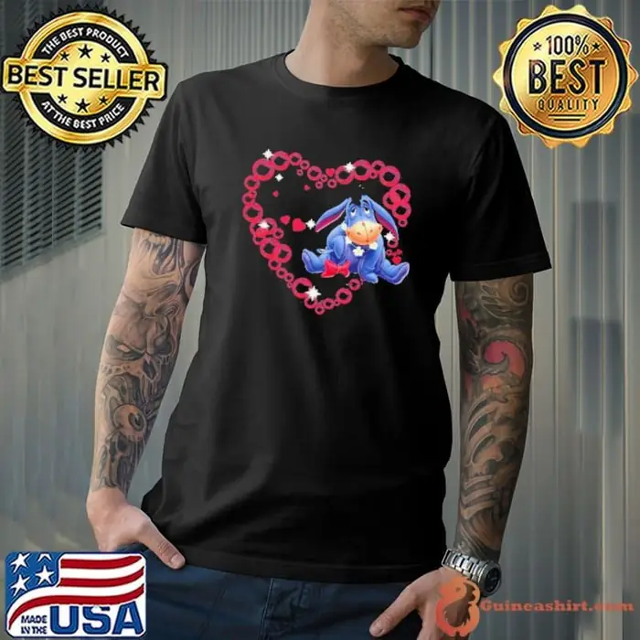 Eeyore Heart Valentine Day Unisex