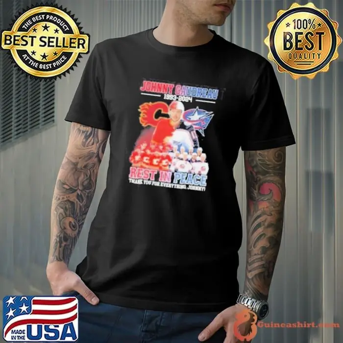 Johnny Gaudreau 1993 2024 Rest In Peace Thank You For Everything, Johnny Unisex