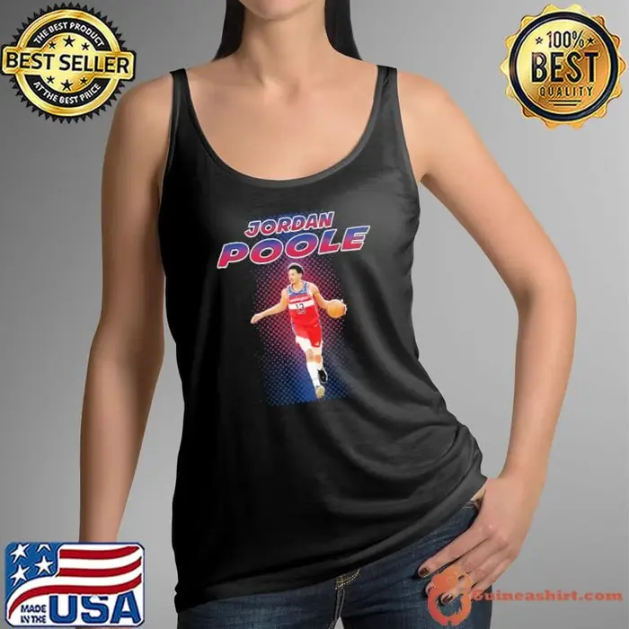 Jordan Poole Art American professional basketball Washington Wizards Tank Top