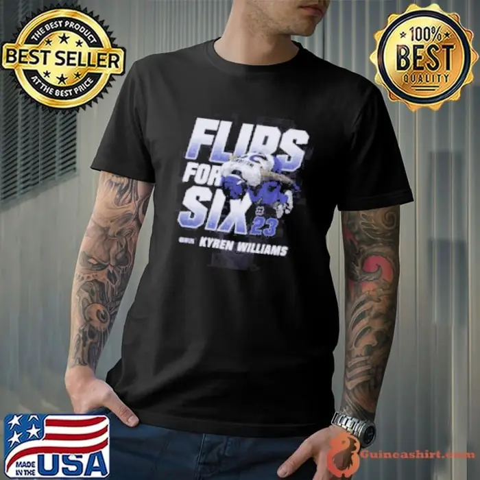 Kyren Williams #23 Los Angeles Rams NFL Flip For Six Unisex
