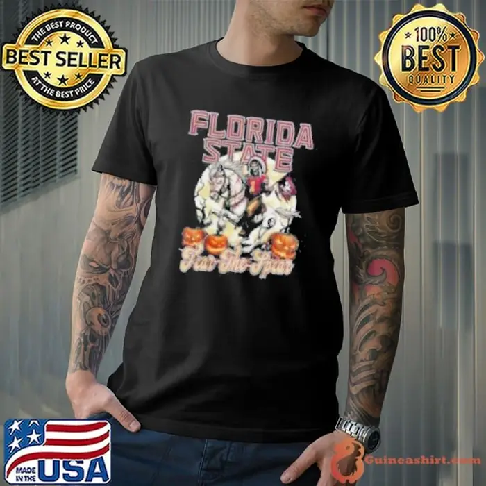 NCAA Florida State Seminoles Go Noles Fear The Spear Mascot Halloween Unisex