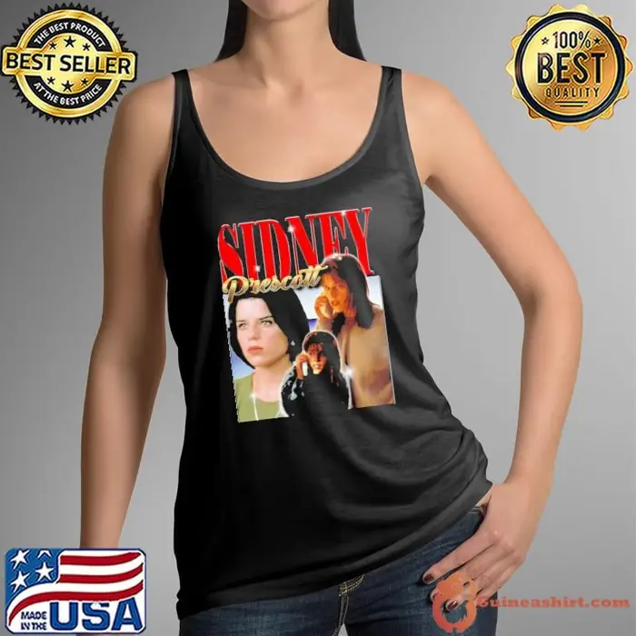 Sidney Prescott fictional character and the main protagonist Bootleg Vintage Tank Top