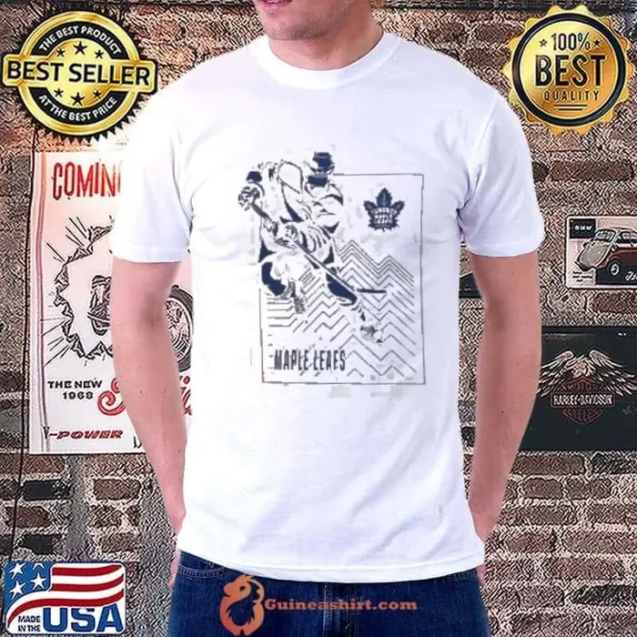 Toronto Maple Leafs Starter Heather Gray Player Grid T Unisex