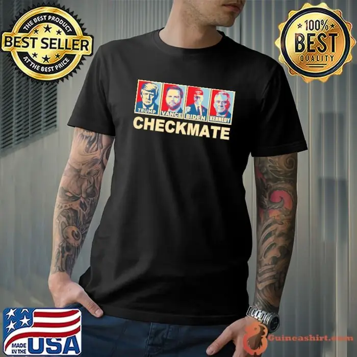 Trump Vance Biden Kennedy Checkmate 2024 Joe Biden Wearing A Trump Hat Unisex