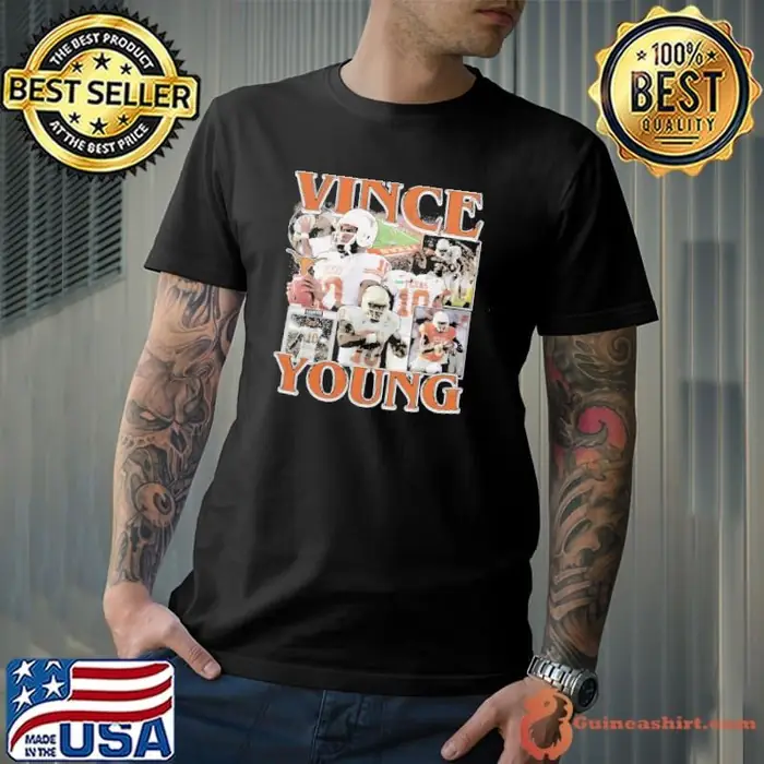 Vince Young American former football quarterback Retro Bootleg Unisex