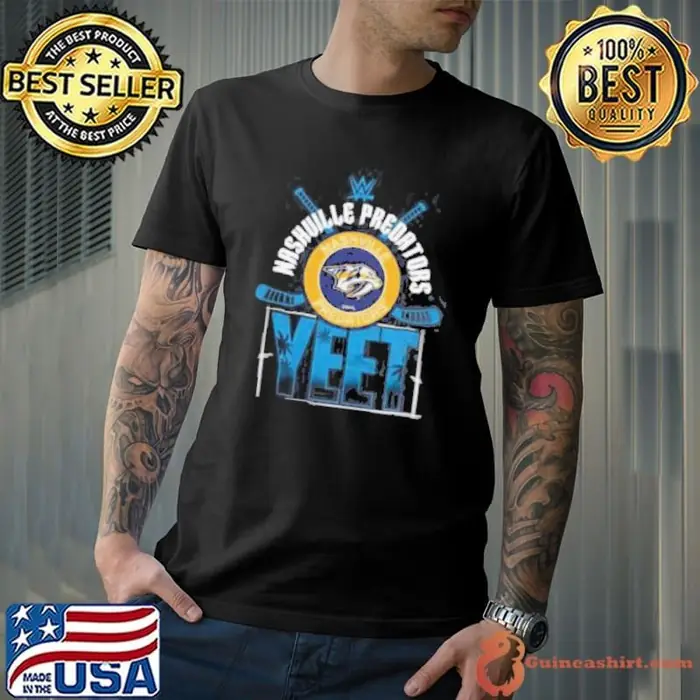 YEET Nashville Predators Hockey logo Unisex