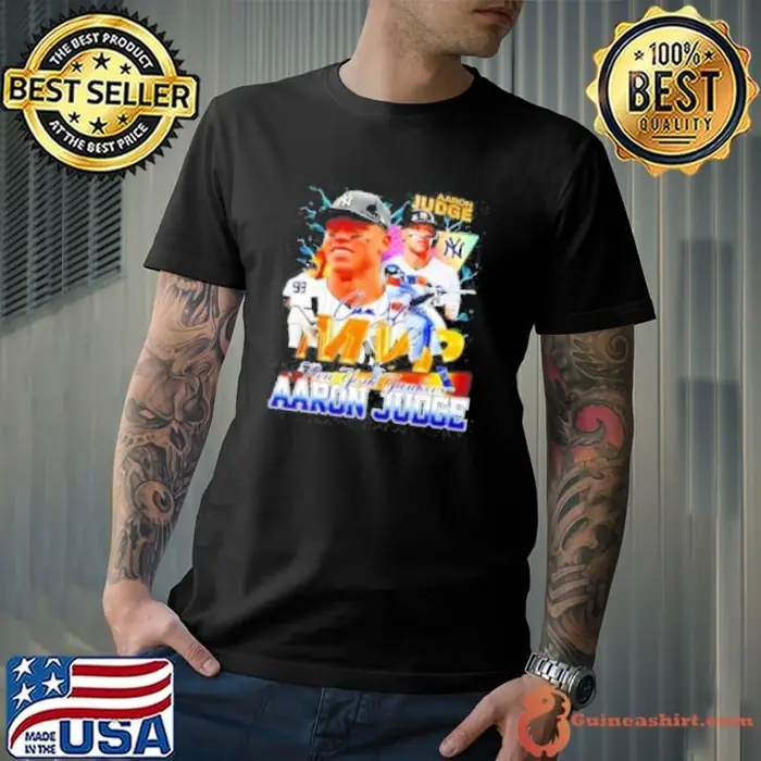 York Yankees Aaron Judge MVP Signature Unisex