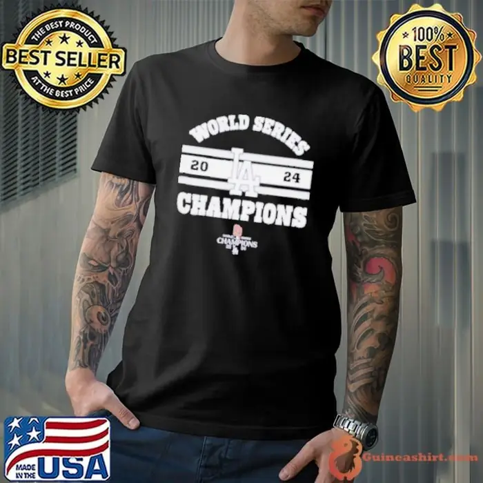 Los Angeles Dodgers 2024 MLB World Series Champions Graphic Unisex