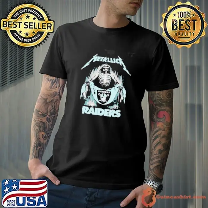 Metallica Las Vegas Raiders NFL Football 2024 Unisex