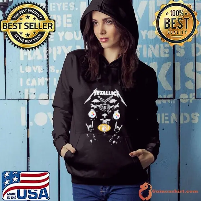 Metallica Pittsburgh Steelers Football 2024 Hoodie