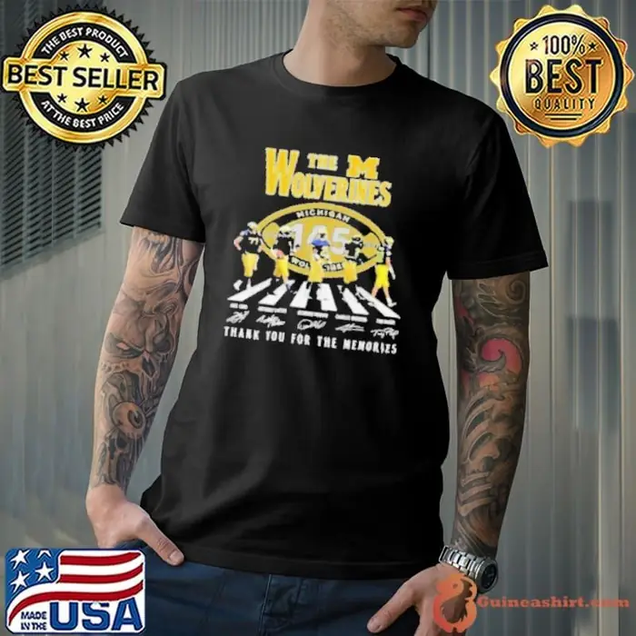 Michigan Wolverines Thank You For The Memories Of 145 Years The Wolverines Unisex