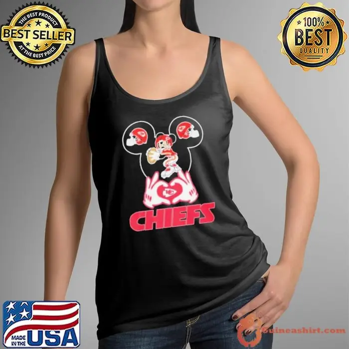 Mickey Mouse love Kanna City Chiefs 2021 Tank Top