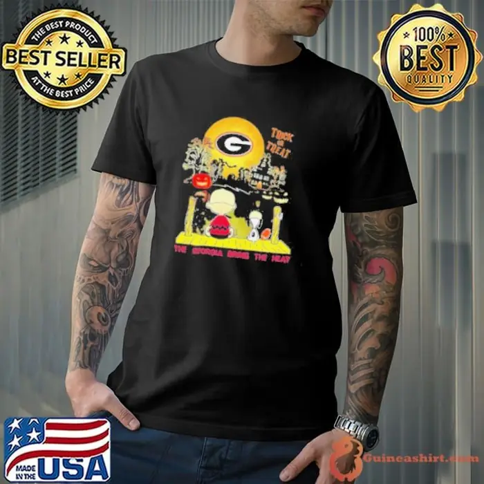 NCAA Georgia Bulldogs Snoopy Bring The Heat 2024 Unisex