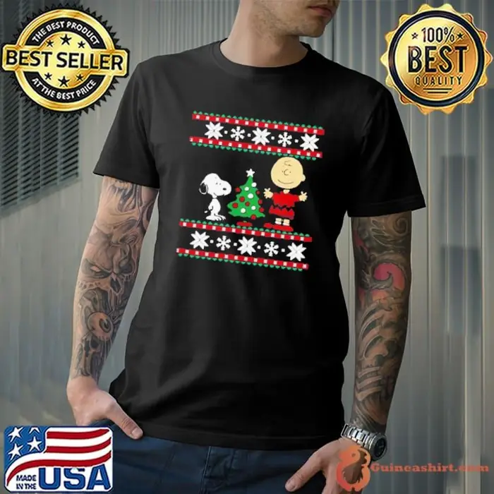 Peanuts Snoopy And Charlie Ugly Christmas Unisex