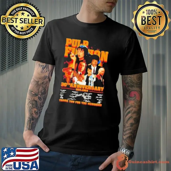 Pulp Fiction 30th anniversary 1994 2024 signature thank you for the memories Unisex