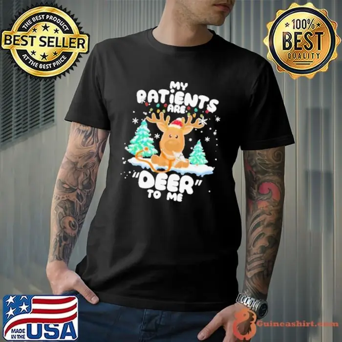 Reindeer My Patients Are Beer To Me Christmas Sweater Unisex